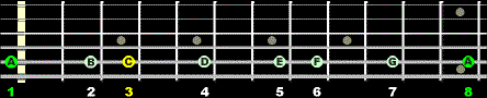 The A Minor Scale